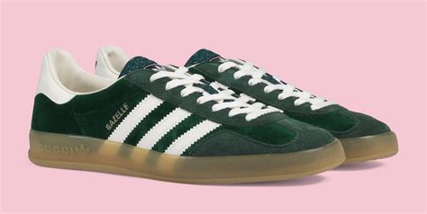 gucci adidas gazelle grün